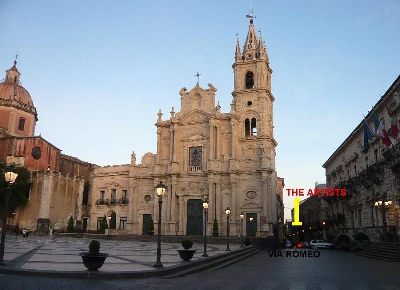 Bed and Breakfast The Artists Acireale Exterior foto